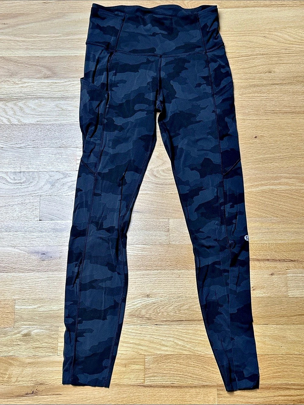 lululemon Fast and Free High-Rise Tight 28" *Pockets Camo Size 6